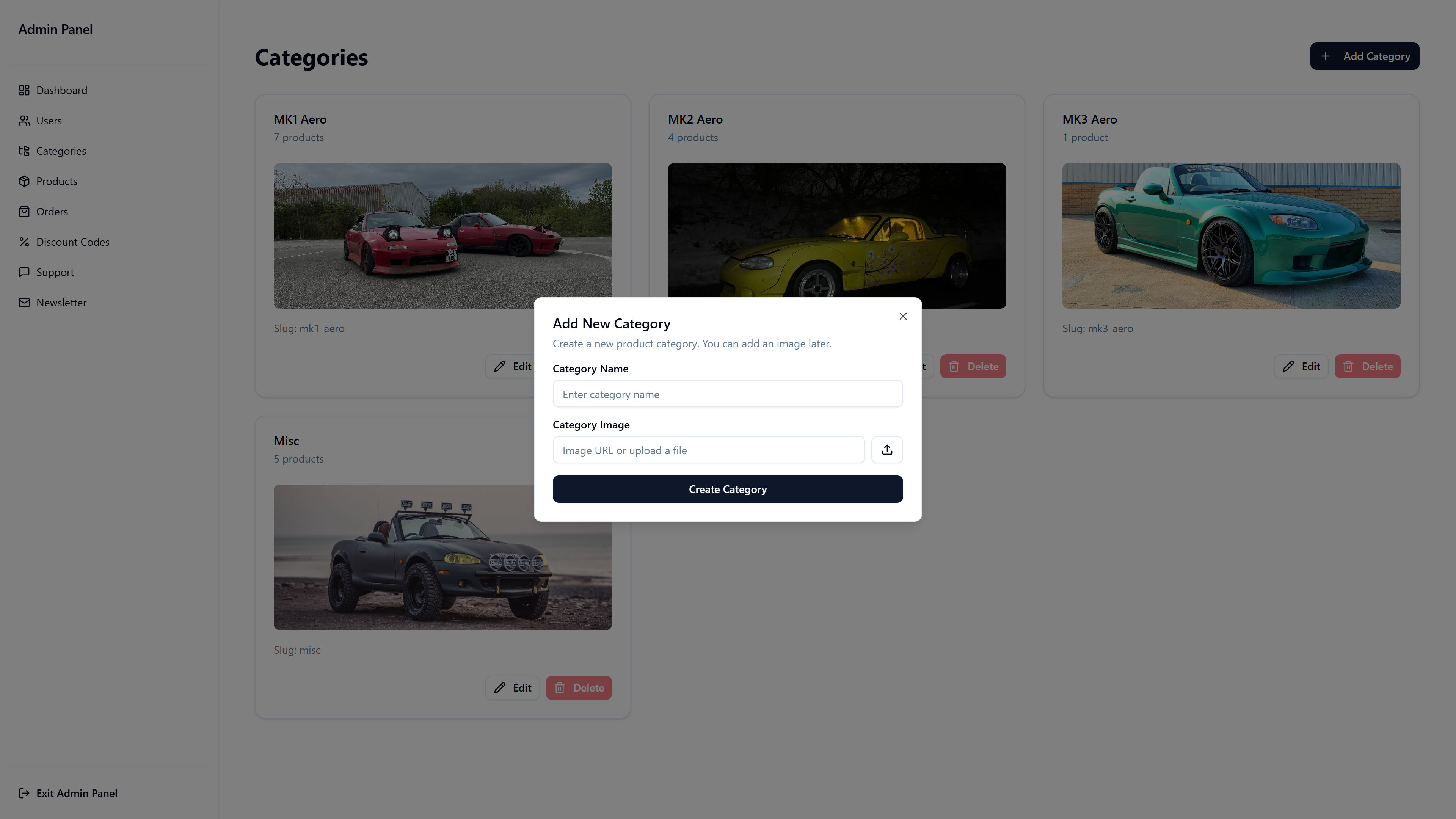 Admin Panel View 2 new